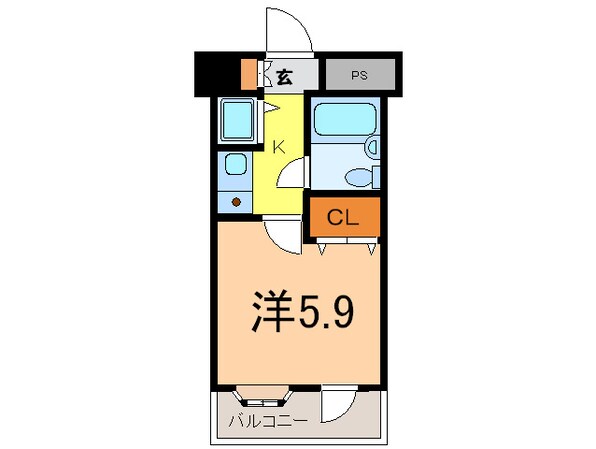 グラチアトルリの物件間取画像